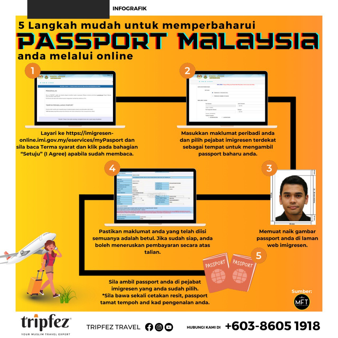 CARA MOHON PASSPORT ONLINE | Tripfez Blog