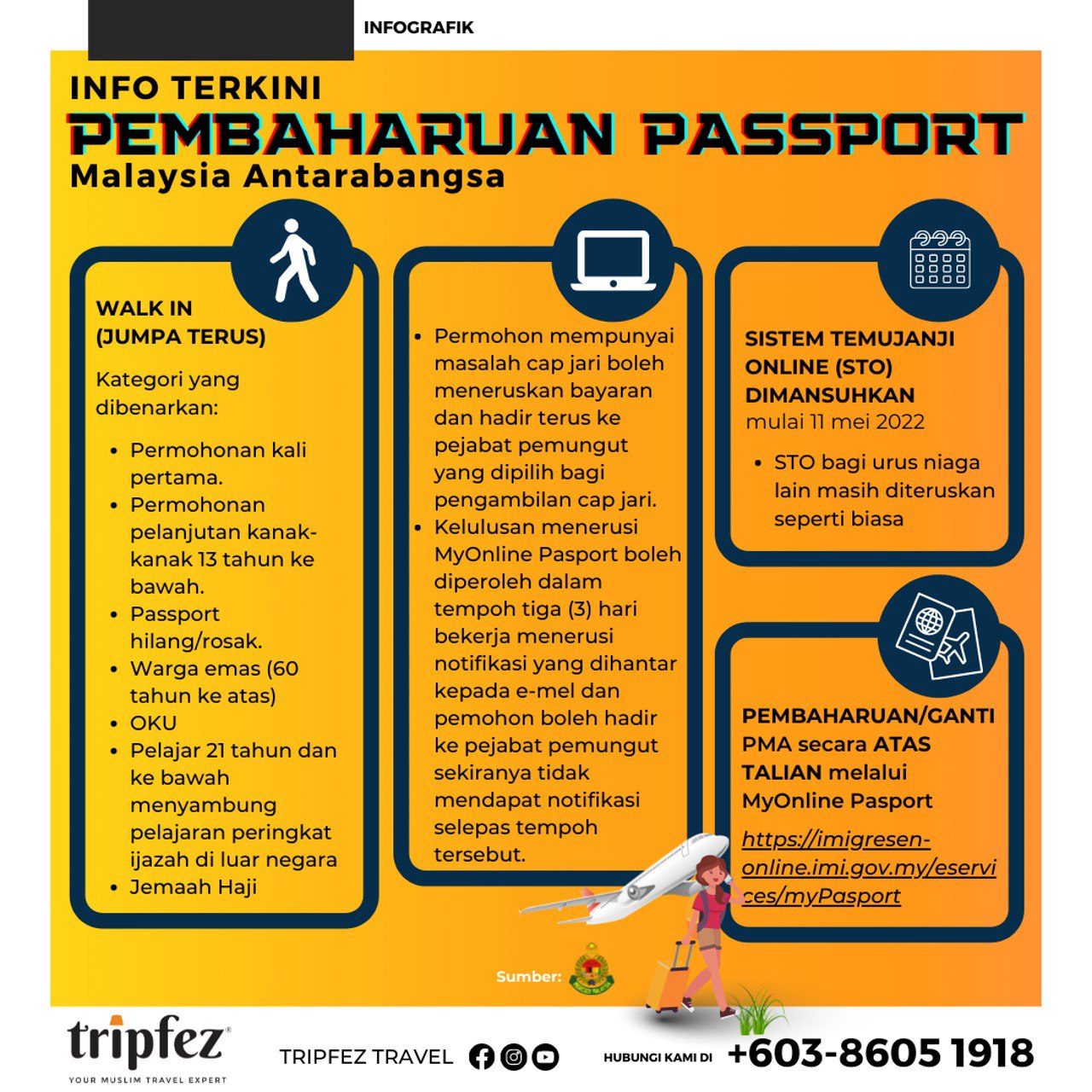 CARA MOHON PASSPORT ONLINE | Tripfez Blog